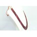 Beads Women Necklace Braided Strand 5 Lines Faceted Natural Red Ruby Beads