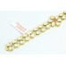 Handmade Jadau Jewelry Fashion India Bracelet Gold Plated Uncut Zircon Stone - 4