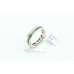 Handmade Reversible Ring 925 Sterling Silver Emerald & Ruby Gemstones & Diamonds