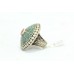 Traditional Handmade 925 Sterling Silver Ring Natural Coral Turquoise Gem Stones