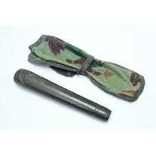 Natural Stone Black Handmade Hand Engraved Hitter Chillum Short Pipe with Pouch