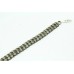 Handmade Tribal Design Traditional 925 Sterling Silver Bracelet Length 7.3"