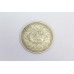 Antique British One Rupee India 1920 George V King Emperor : Silver .916 Coin