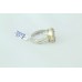 Combination of 14 Kt Gold & 925 silver Ring Natural Opal Gemstone..