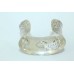 925 Sterling Silver Women's jewellery Cuff Bracelet with elephant figures