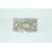 925 Sterling Silver Women's jewellery Cuff Bracelet with elephant figures