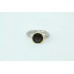 925 Sterling silver Women's ring Smoky Quartz stone, 
