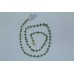 Beautiful 1 String Natural Real Emerald Gemstone Necklace 18K Gold wire Necklace