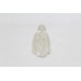 Handmade natural white crystal stone duck bird figure home decorative item