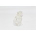 Handmade natural white crystal stone Owl bird figure home decorative item