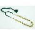 Gold Plated 925 Sterling Silver Green Enamel chain necklace