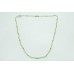 Natural Semi Precious green peridot Beads Necklace Strand 20 inch