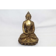 Brass Handmade Figurine God Buddha Idol Deity Statue P 281