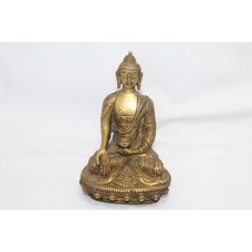 Brass Handmade Figurine God Buddha Idol Deity Statue P 282