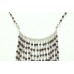 Designer Women's 925 Sterling Silver natural Red Garnet Beads Necklace