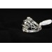 925 Sterling silver Women's ring, Filigree Work, Real Smoky Topaz, Ring Size 15