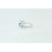 925 Sterling silver Women's ring natural Aquamrine stone Size No. 16