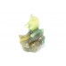 Hand Crafted Natural Green Fluorite Stone dolphin Fish Figure Home Decorative