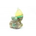Hand Crafted Natural Green Fluorite Stone dolphin Fish Figure Home Decorative