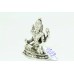 Handmade Solid Silver India Goddess Laxmi Idol Figure Statue 41 Grams