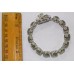 Fashion 925 Sterling Silver Real natural Green Amethyst Gemstone Bracelet, 8.7"