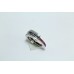 Stamped 925 Sterling Silver with Natural Ruby Sapphire Diamond Stones Size 12